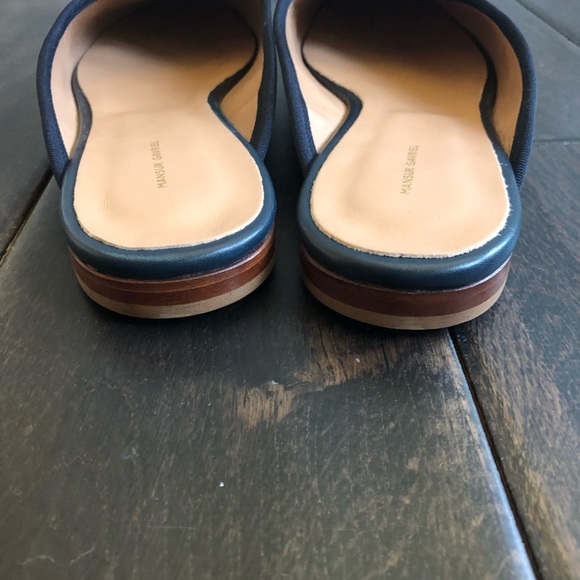 Mansur Gavriel  Limited Edition Dream Mules Navy 42 - Picture 7 of 11